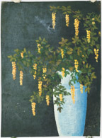 Goldregen, 1915, Ölbild 30x23cm