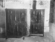 Trennwand Kupfer getrieben ca.1926